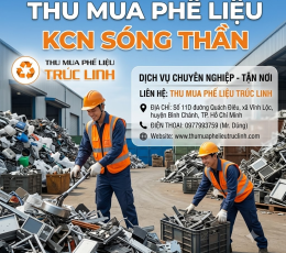 thu mua phế liệu KCN sóng thần