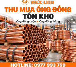 Thu mua ống đồng tồn kho cả nước giá cao