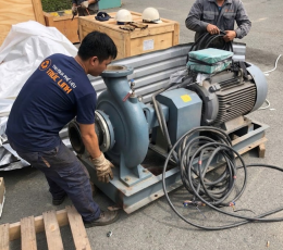 thu mua máy móc cũ tại nhà máy
