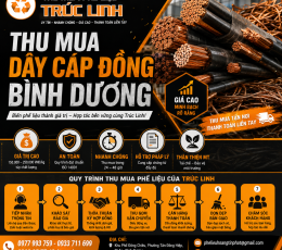 thu mua dây cáp đồng bình dương