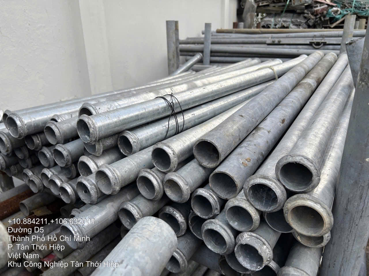 thu mua ống sắt công trình
