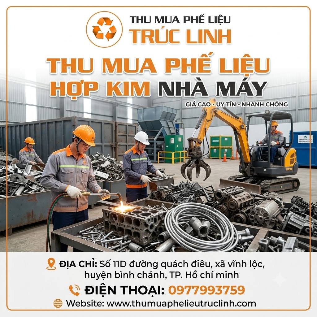 thu mua phế liệu hợp kim nhà máy