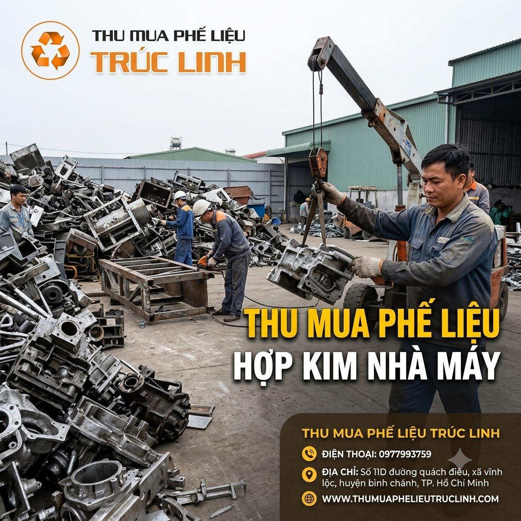 thu mua phế liệu hợp kim nhà máy