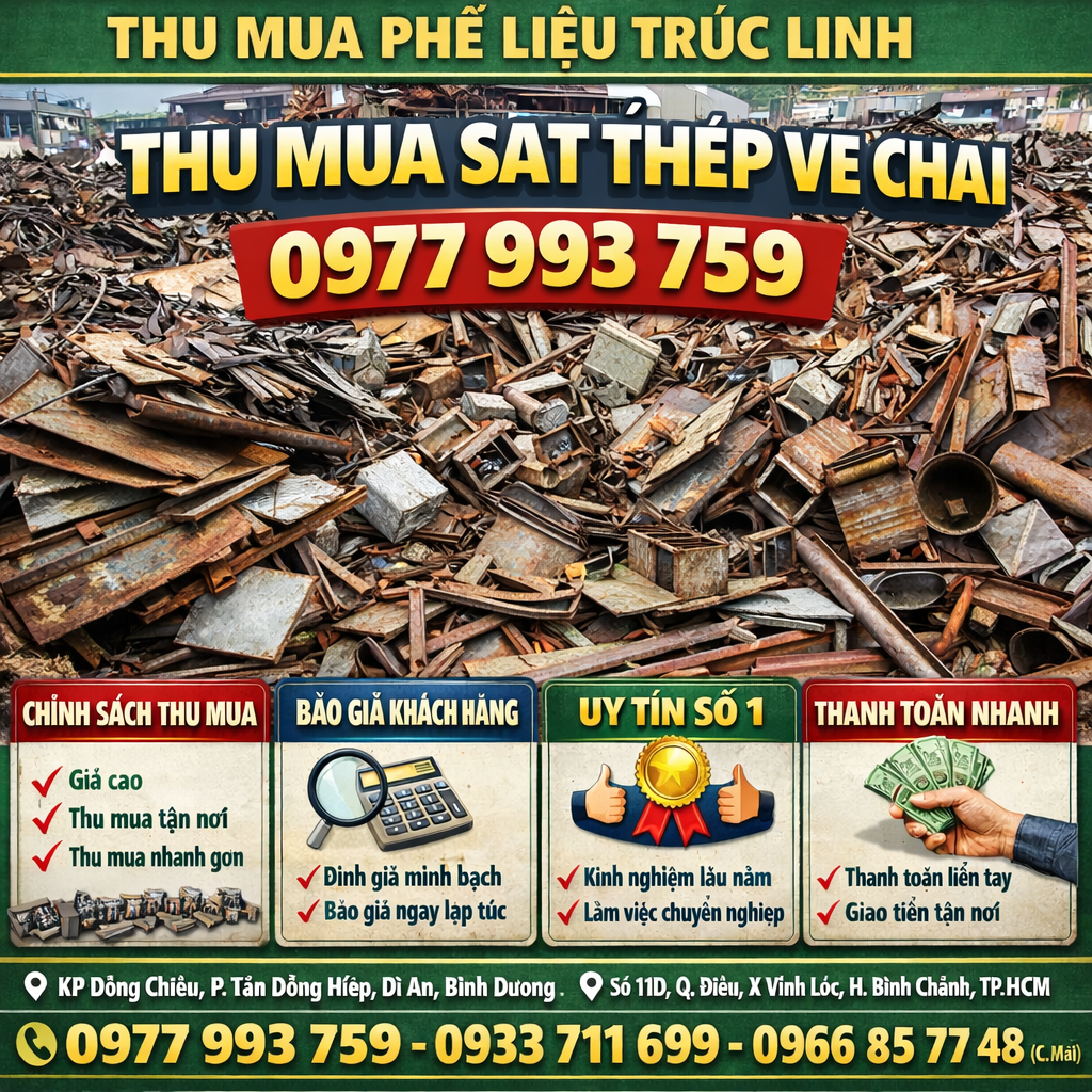 thu mua sắt ve chai