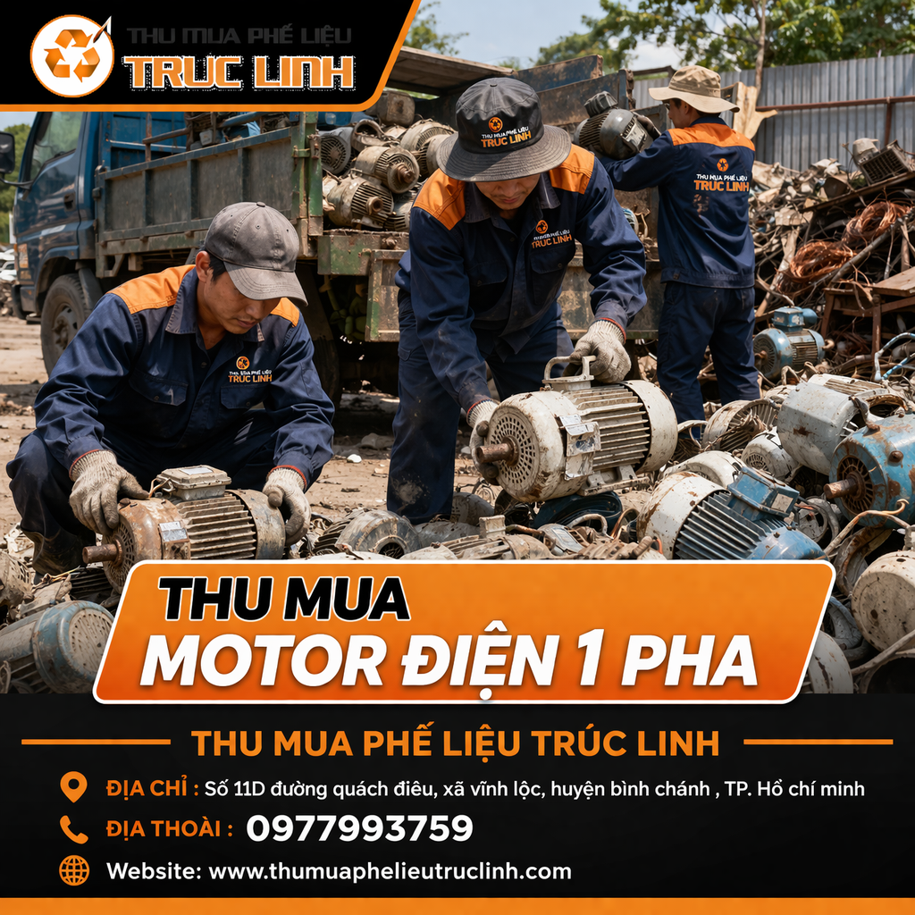 thu mua motor điện 1 pha