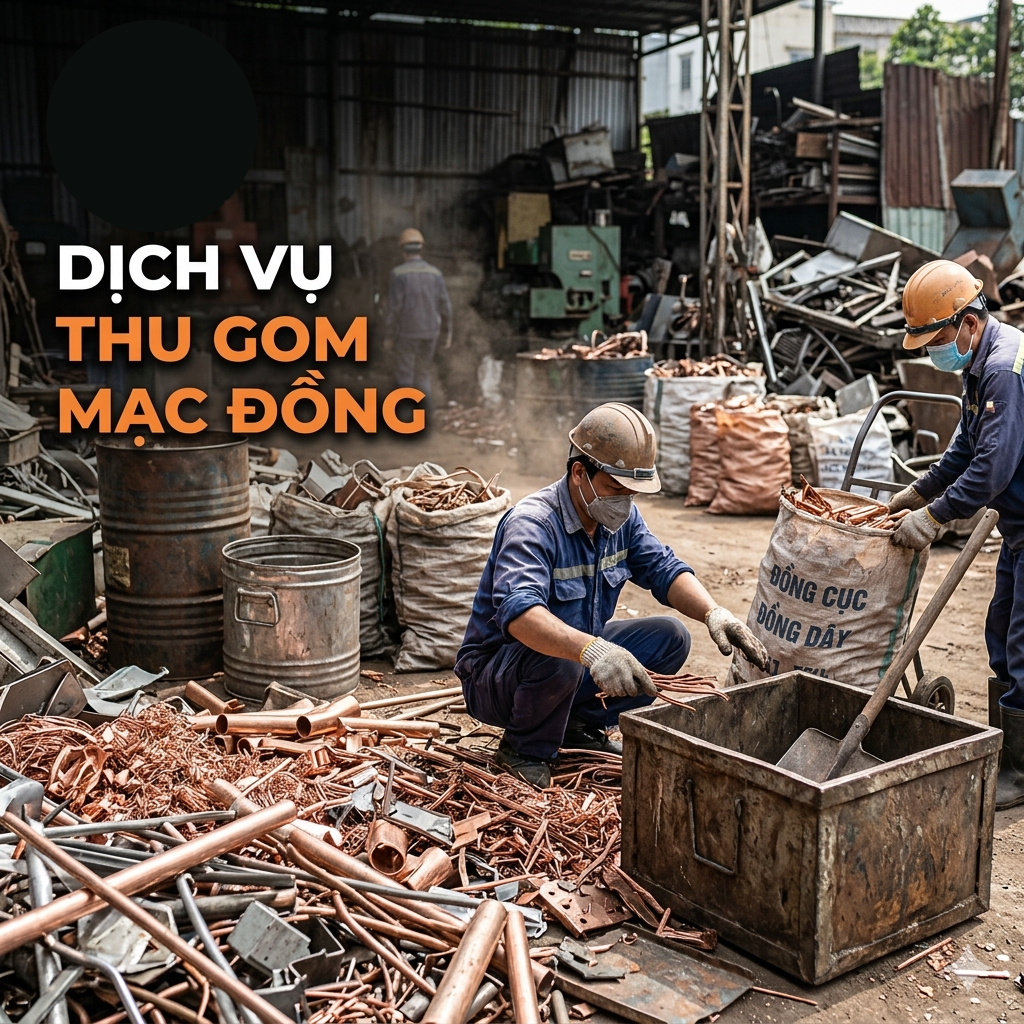 Thu mua mạc đồng phế liệu giá cao