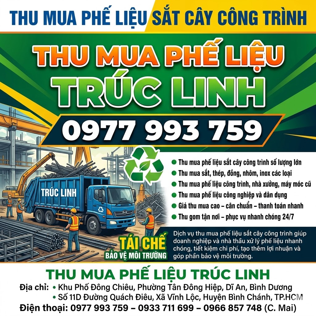 thu mua phế liệu sắt cây công trình