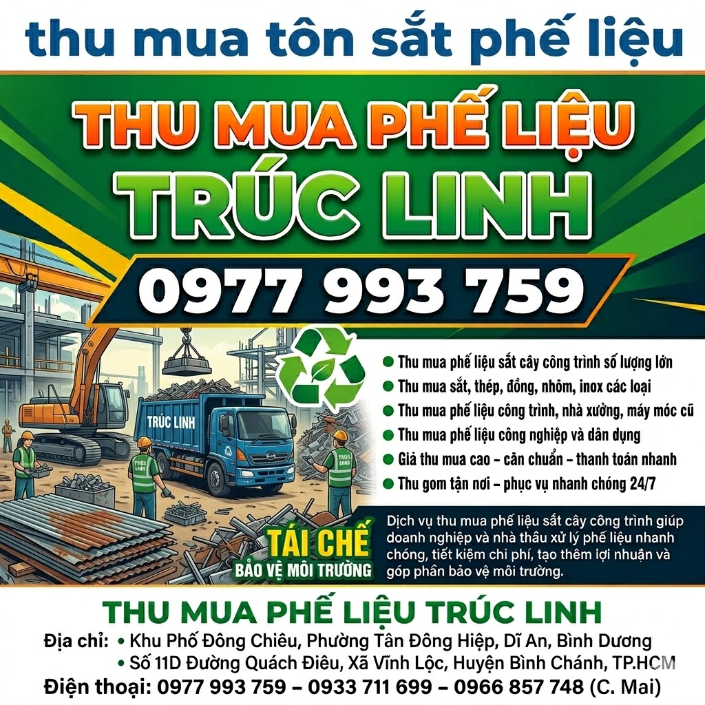 thu mua tôn sắt phế liệu