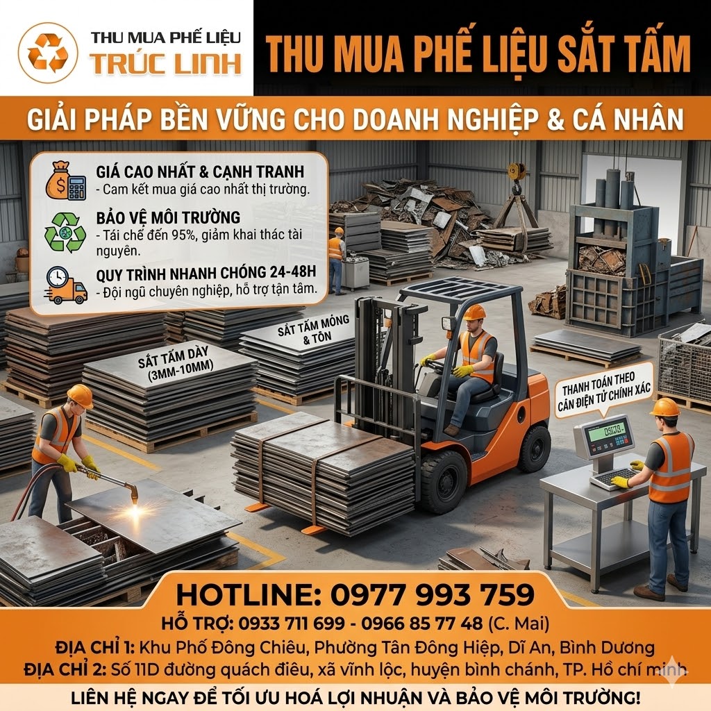 thu mua phế liệu sắt tấm